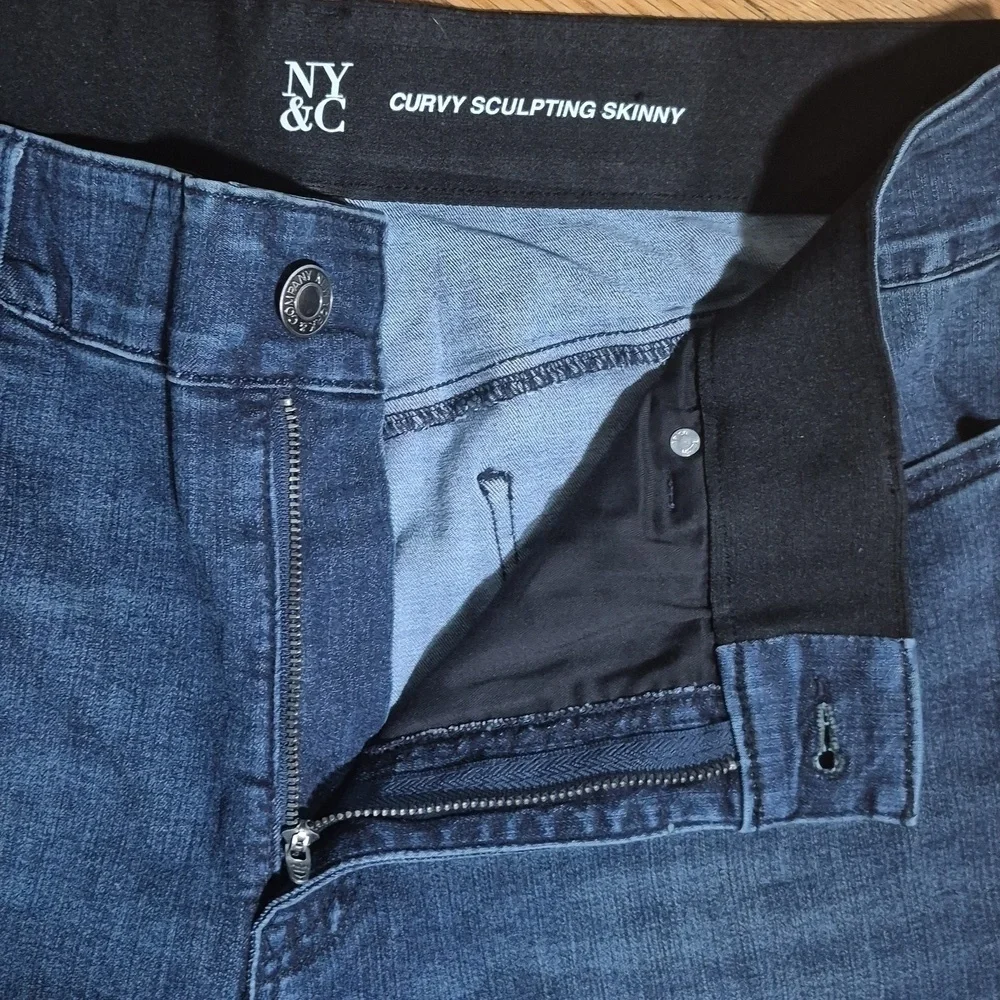 NY&C Curvy Sculpting Skinny Women's Stretchy Jeans Sz 20 Great condition